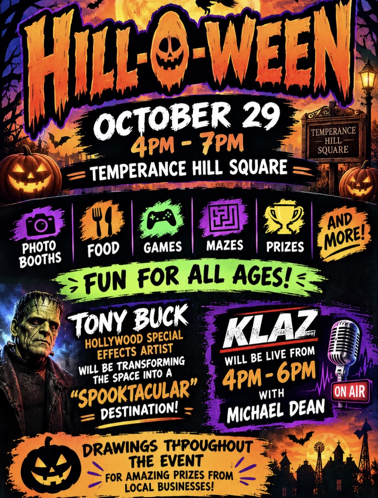 Hilloween at Temperance Hill Square Shopping Center in Hot Springs, AR